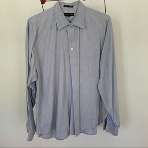 Men’s Vintage Grant Thomas Blue Dress Shirt